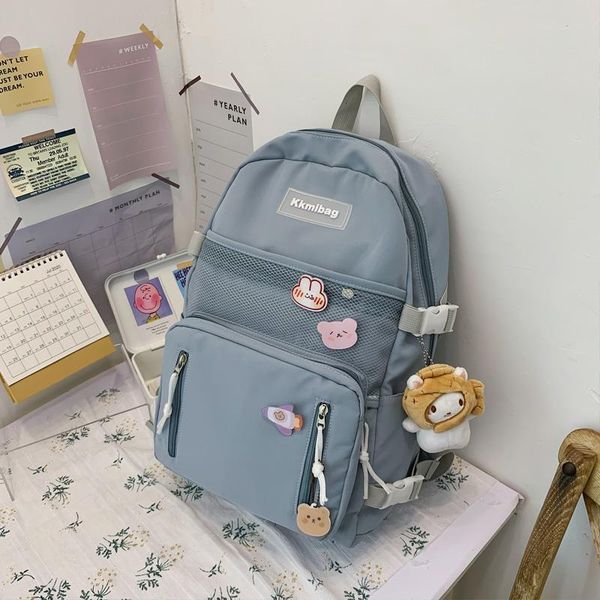 

backpack campus school backpacks for girls teenager cute schoolbag female korean high student travel women waterproof