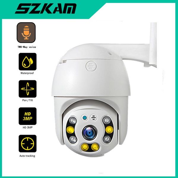 

cameras 3mp hd ptz wifi camera auto tracking 4xdigital zoom ai human detection onvif wireless waterproof ip xmeye icsee h.265x