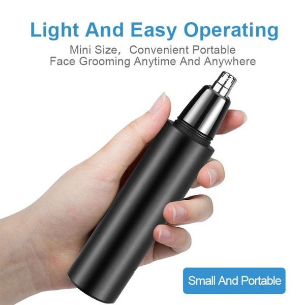 

electric nose & ear trimmers 27rc portable hair face removal trimmer rechargeable shaver clipper remover tool