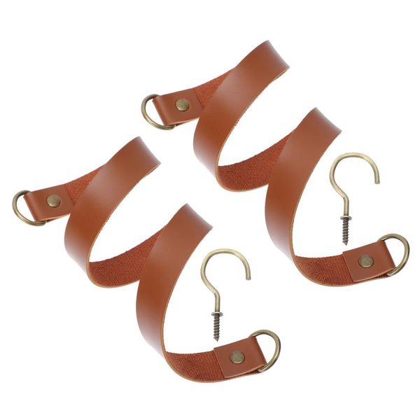 

curtain & drapes 2sets leather tiebacks clip buckles stylish accessories