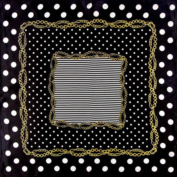 

scarves 100% pure silk scarf wholesale for hair bandana polka dot luxury women's small square bulk handkerchief, Blue;gray