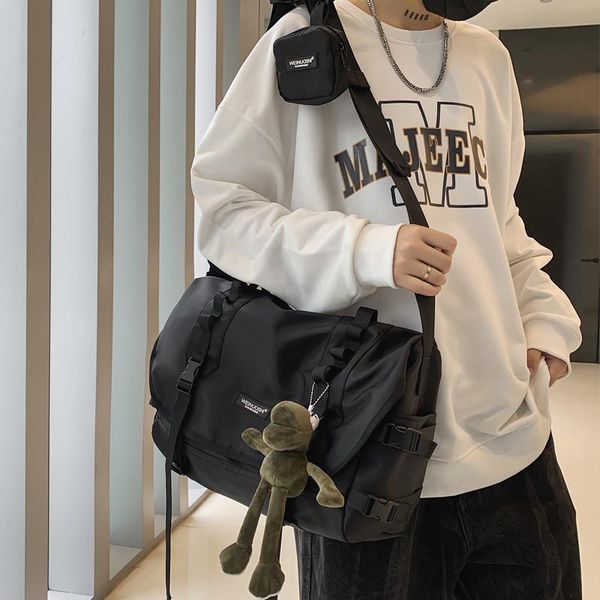 

evening bags messenger bag couple casual fashion brand korean version japanese young student class sports large-capacity shoulder