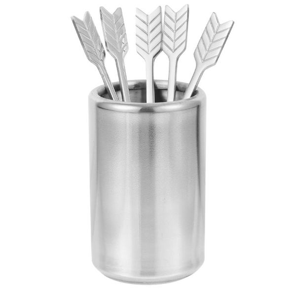 

forks 5 pcs household stainless steel fruit dessert blenders