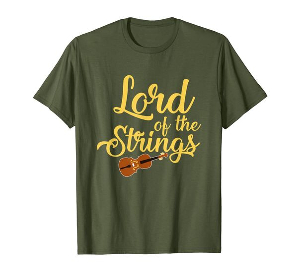 

lord of the strings orchestra concert music t-shirt, White;black