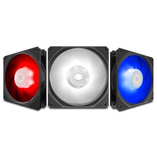 

fans & coolings cooler master sickleflow 120mm case fan 4pin pwm quiet led lighting computer chassis cooling cpu