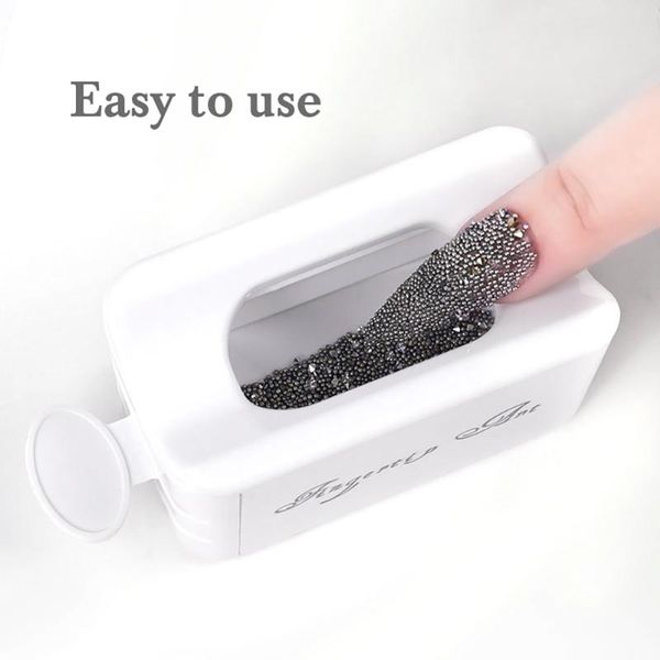 

nail art kits double powder box recovery portable wetted flash container convenience tools easy to carry