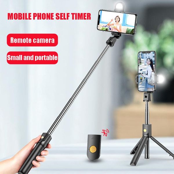

selfie monopods 4 in 1 wireless bluetooth stick suitable for all mobile phone models 2021 version holder mft2