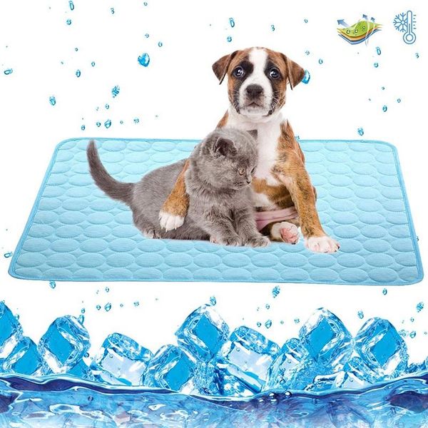 

kennels & pens dog cooling mat large pad machine washable summer for dogs cats kennel breathable pet