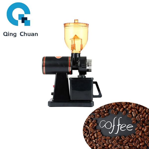 

electric coffee grinders grinder bean mill flat burrs grinding machine red black