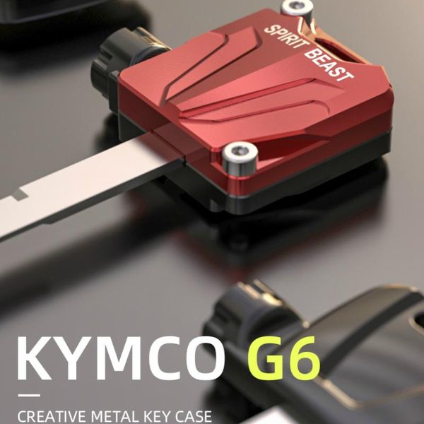 

theft protection spirit beast motorcycle key head shell case cover for kymco g6 scooter accessories decoration