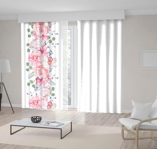 

curtain & drapes hands folded in the shape of triangle floral boho style art on dark background black and white