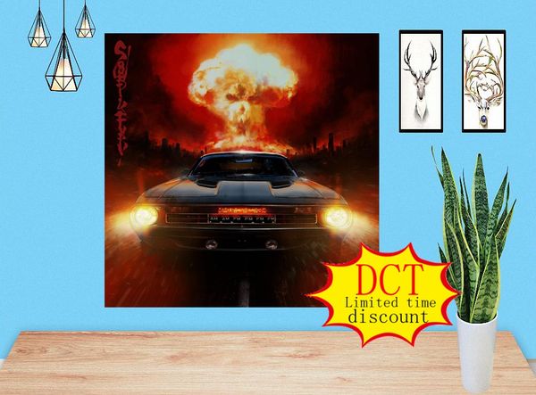 

sturgill simpson sound & fury album poster music cover silk art print