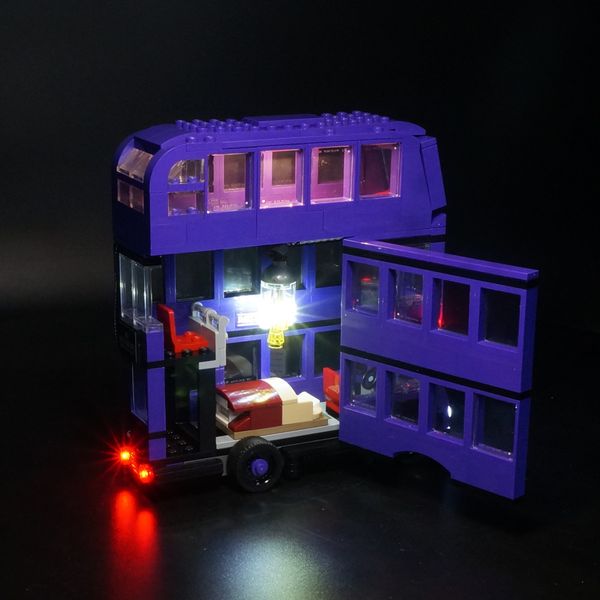 

led light for 75957 harry series bus building bricks creator city technic blocks toys (only light) 1008