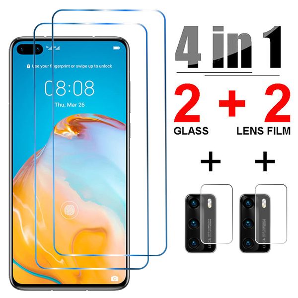 Proteggi schermo per telefono cellulare 4in1 Vetro protettivo per Xiaomi Poco C3 C2 X3 Pro Pellicola proteggi schermo NFC per fotocamera per Xiaomi Mi 11