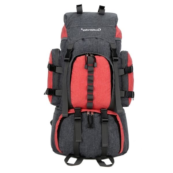 

new outdoor backpack men's and women's hiking 55l waterproof mountaineering bag