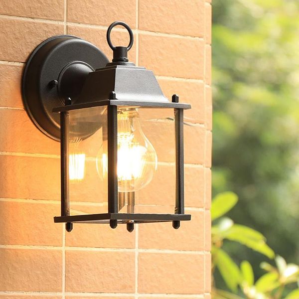 

outdoor wall lamps led balcony aisle lamp decorative waterproof aluminum alloy exterior lighting garden porch night light