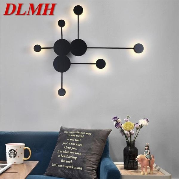

wall lamp dlmh indoor lamps fixture led modern nordic sconce creative decoration for home bedroom living room dining