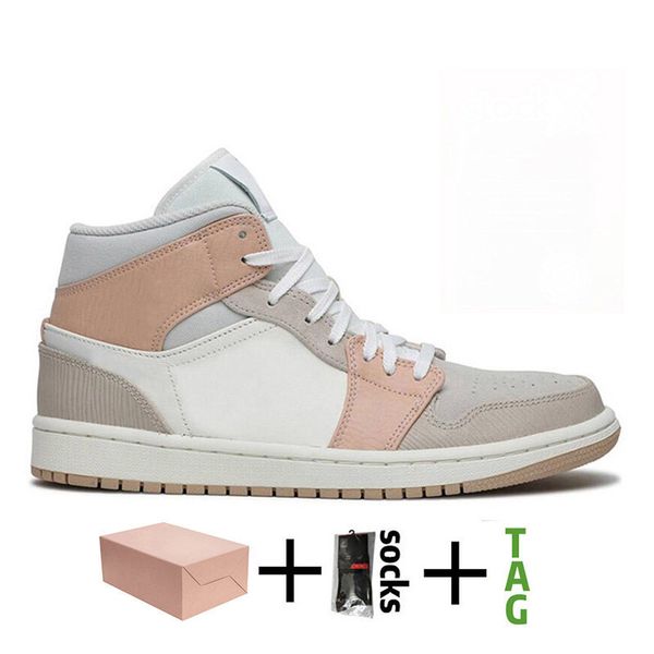 

2021 jumpman 1 mens womens basketball shoes university blue 1s mid pink milan chicago high mocha fearless obsidian purple unc white off menw