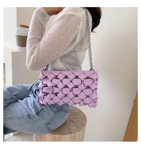 

evening bags women purses and handbags luxury clutches shoulder for 2021 designer bag leather crossbody metal chain