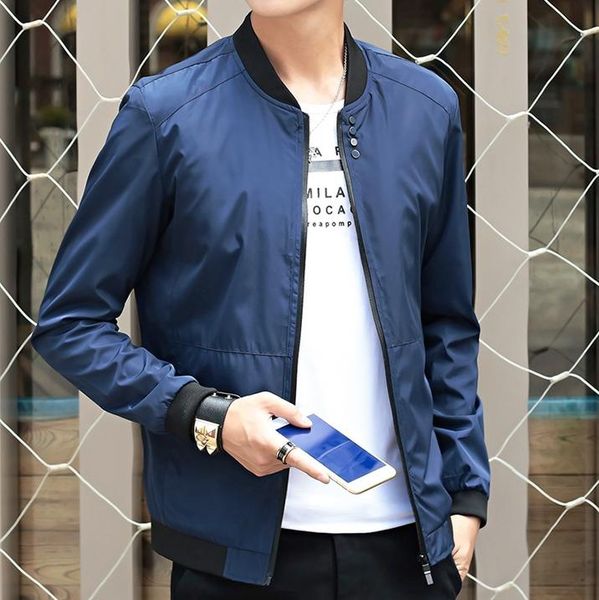 

men's jackets 2022 casual jacket thin mens coats and da40, Black;brown