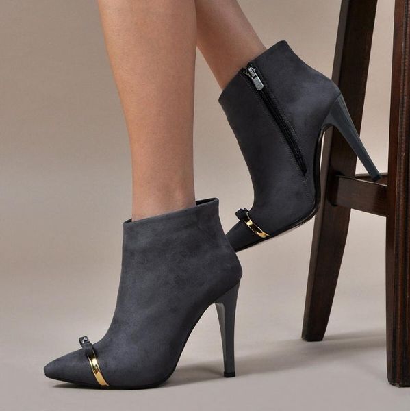 

women's casual suede boots luxury season style fashion different special design winter rain cold 3 color options, Black