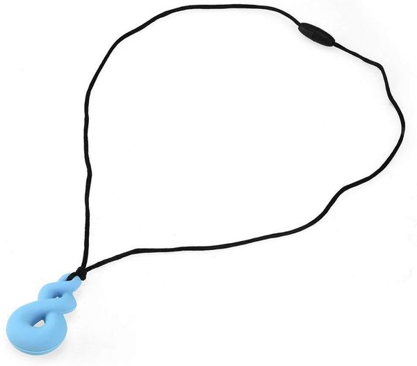 

new jewelry double eight-figure silicone children's dental glue infant molar necklace pendant