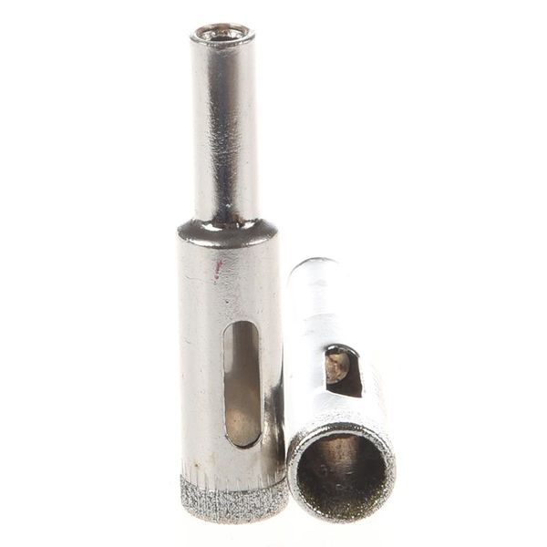 

professional drill bits 2 pcs diamond 11mm 7/16" bottle glass tile granite hole saw