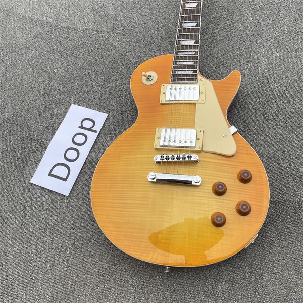 

electric guitar,lemon burst 1 pc body 1 pc neck, frets binding, quality