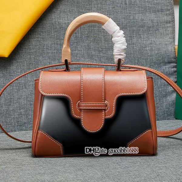 Designer-Handtaschen Frauen Umhängetasche Buchstaben drucken Echtes Leder Top-Qualität Handtasche Mode Umhängetaschen mit Box