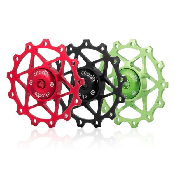

bike derailleurs chooee 13t 15t ceramic bearing jockey wheel rear derailleur pulley for