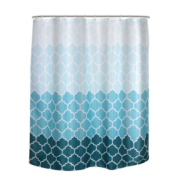

shower curtains 180x180cm curtain privacy protect fashion print with 12 hooks waterproof dorm home decor polyester for bathroom geometric