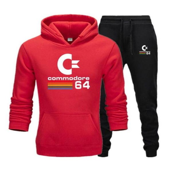 

men's hoodies & sweatshirts men set hoodie pant hip hop pullover hoody sets hoodies+pants autumn winter hooded sweatshirt sweatpants fa, Black