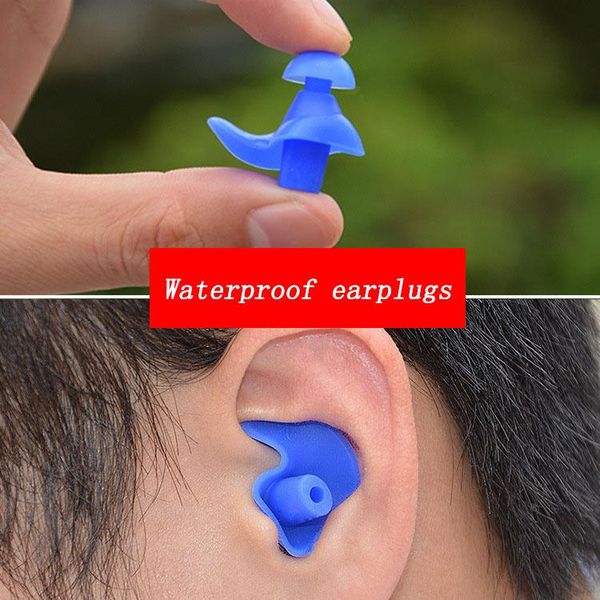 

nose clip soft earplugs silicone waterproof earplug dust-proof ear environmental sport plugs diving water sports swimming pool accessories