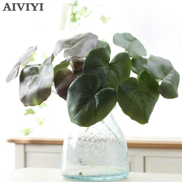 

artificial plants 7 lotus leaf fake flowers home decoration bouquet plastic branch garden 1pc decorative & wreaths