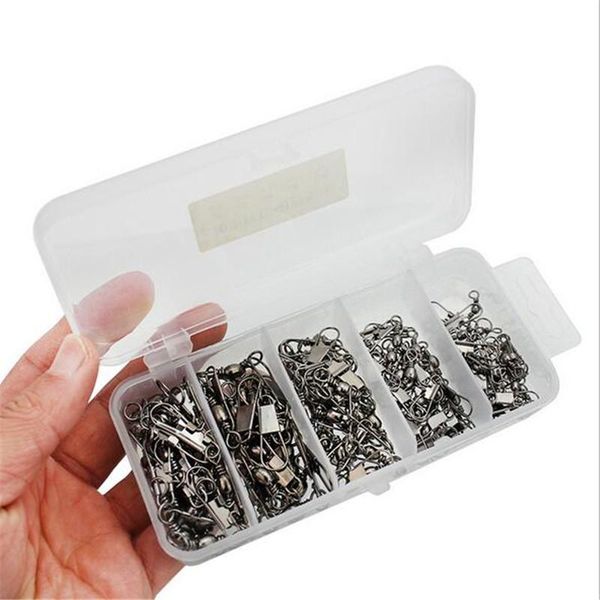 

fishing accessories high-speed wine glass type ring 8 word + b pin 100 set connector swivel