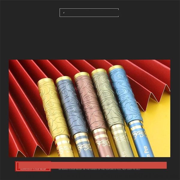 

kwz retractable ed gold cudgel changing telescopic headfountain pens retractable double headed morandi color gold cudgel changing pen