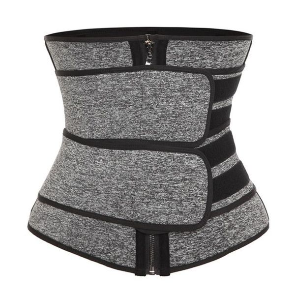 

women's shapers waist trainer rubber body shaping belt abdomen sweat corse, Black;white