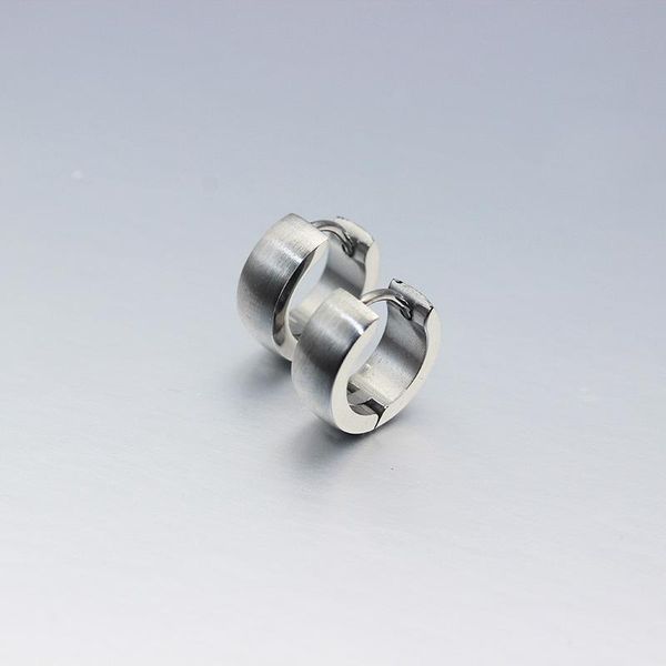 

hoop & huggie stainless steel silver color earrings women accessories wholesale, Golden;silver