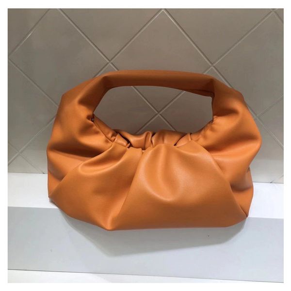 

venetas bottega cloud woven leather underarm single shoulder hand women's bag trend designer handbag wan
