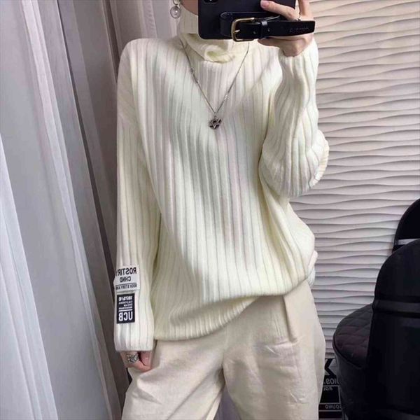 

women loose plain color sweaters long sleeve crochet pullovers o neck jumper jacquard qt427, White;black
