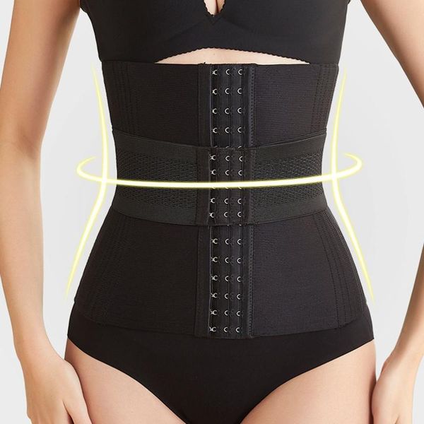 

women's shapers waist trainers cincher corset tummy shaper slim trimmer girdle body shapewear, Black;white