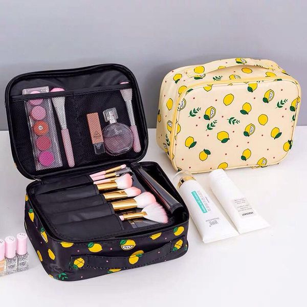 

cosmetic bag waterproof portable makeup fashion travel women necessity beautiful large capacity cases bags &