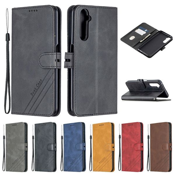 

leather flip case for oppo realme 3 5 6 pro realme 5pro 3pro 6pro f11 f11pro fundas fashion luxury magnetic wallet cover etui wholesale