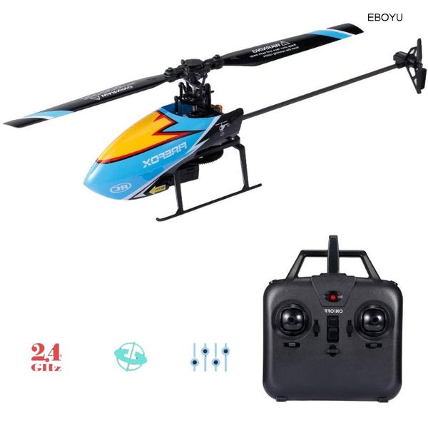 

drones eboyu c129 rc helicopter 4ch 2.4ghz remote control with altitude hold 6-axis gyro aircraft rtf for kids
