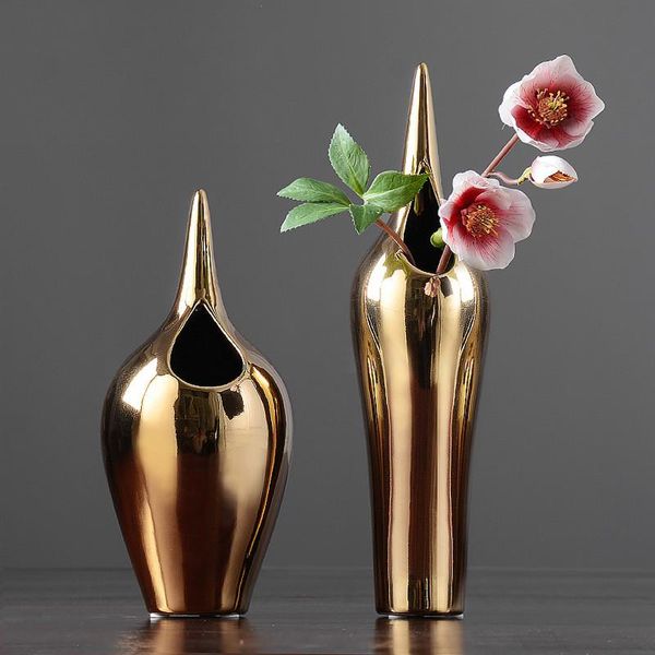 

vases european style luxury ceramic vase decoration creative living room table flower arrangement