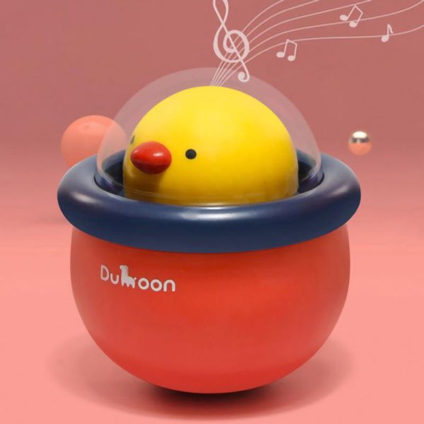 

party favor cute chicken tumbler music bell infant educational early education baby rattle toys