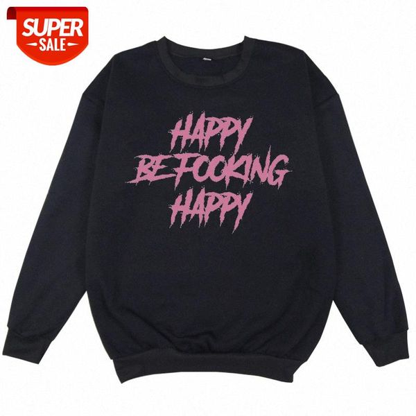 

yungblud printed shirt crew neck sweater plus velvet #x13m, Black