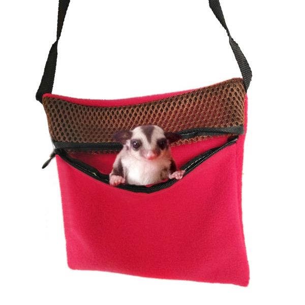 

little animal outgoing rats hamster carrier bag travel carry pouch breathing handbag for sugar floating airplane