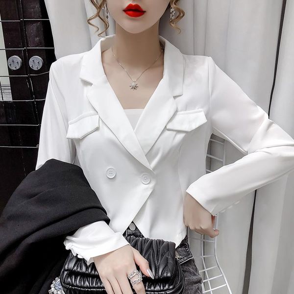 

women's suits & blazers suit jacket female spring autumn nice loose temperament korean version of the british style casual short, White;black