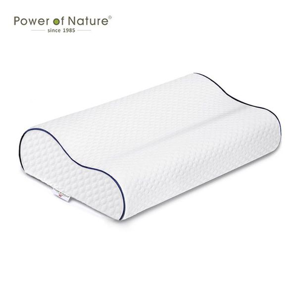 

pillow memory foam contour orthopedic slow rebound neck protection ergonomic cervical vertebrae support bedding sleeping